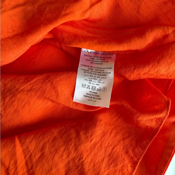 Jonathan Simkhai aulora cotton poplin dress - Picture 8 of 8